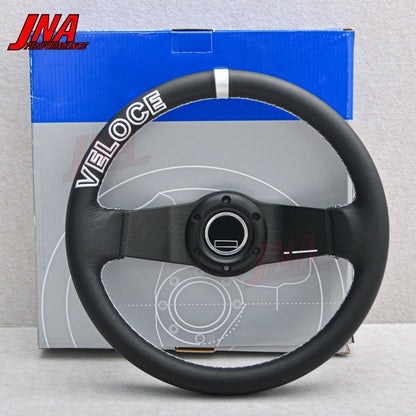 12.5inch 2 Spoke Sports Steering Wheel VELOCE Sim Racing Tuning Wheel PC-ST49