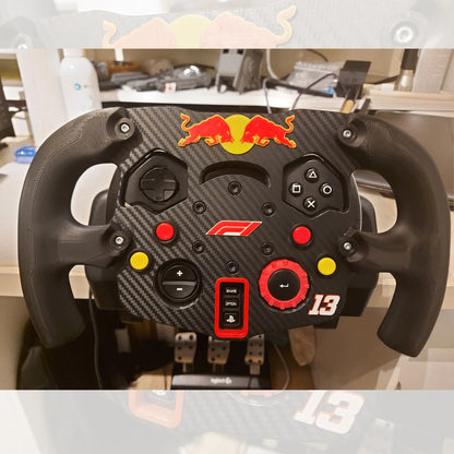 Custom 3D Print F1 Steering Wheel Mod Racing Sim kits for g29/g923 Game Panel Replacement Adapter