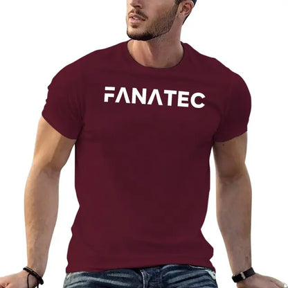 FANATEC T-Shirt graphic tee shirt oversized tees mens t shirt