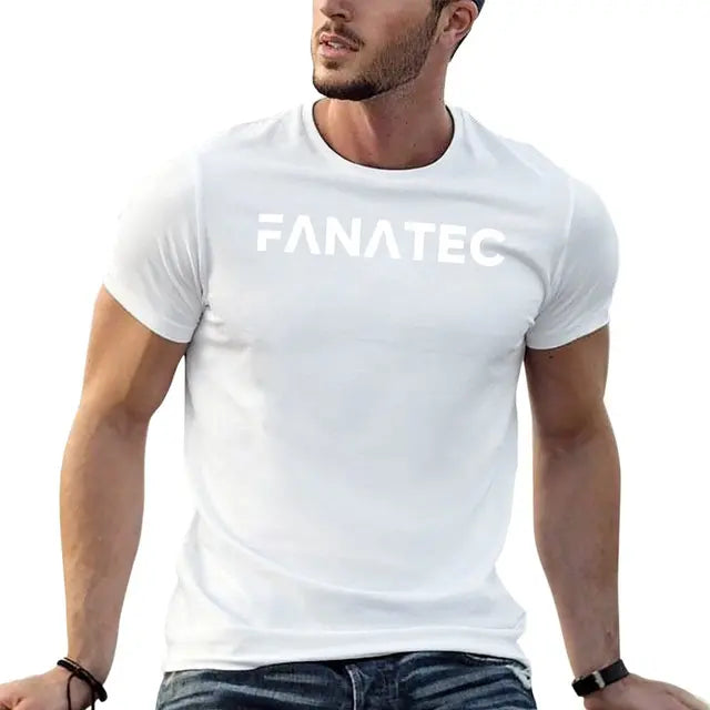 FANATEC T-Shirt graphic tee shirt oversized tees mens t shirt