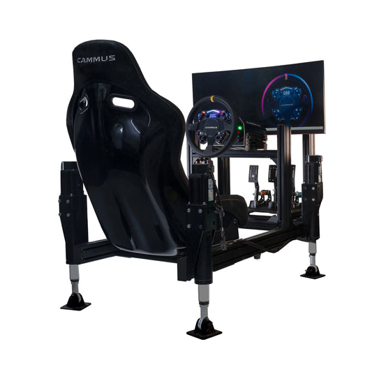 Racing Simulator Set Sim Steering Wheel Driving Force Racing Wheel and Floor Pedals Gaming Cockpit Seat Chair Bracket