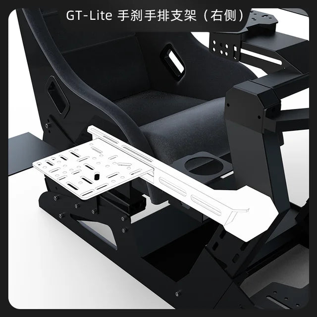 Vibrative GT Lite Sim Racing Cockpit / Compatible with all Steering Wheels & Pedals / Supports PC & Console