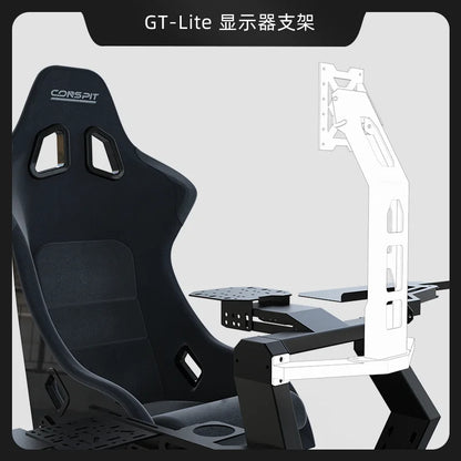 Vibrative GT Lite Sim Racing Cockpit / Compatible with all Steering Wheels & Pedals / Supports PC & Console